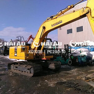 Máy Xúc Đào Bánh Xích Cũ KOMATSU PC200-10 (XD1038)
